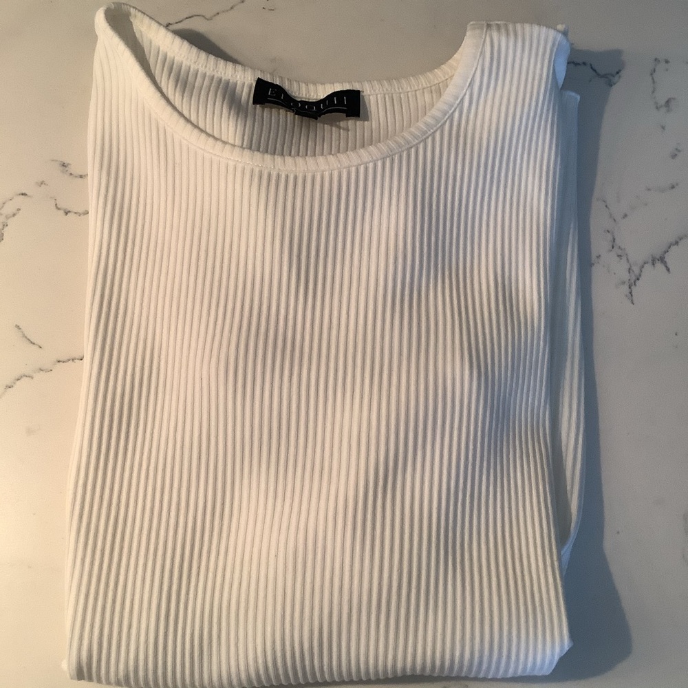 Like new Eloquii long sleeve ribbed shirt